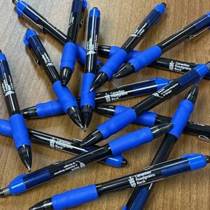 Blue pens