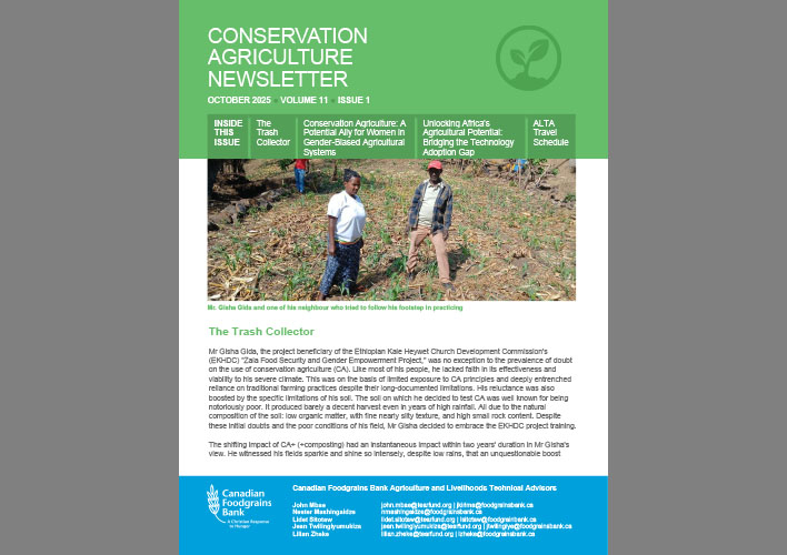 Conservation Agriculture Newsletter