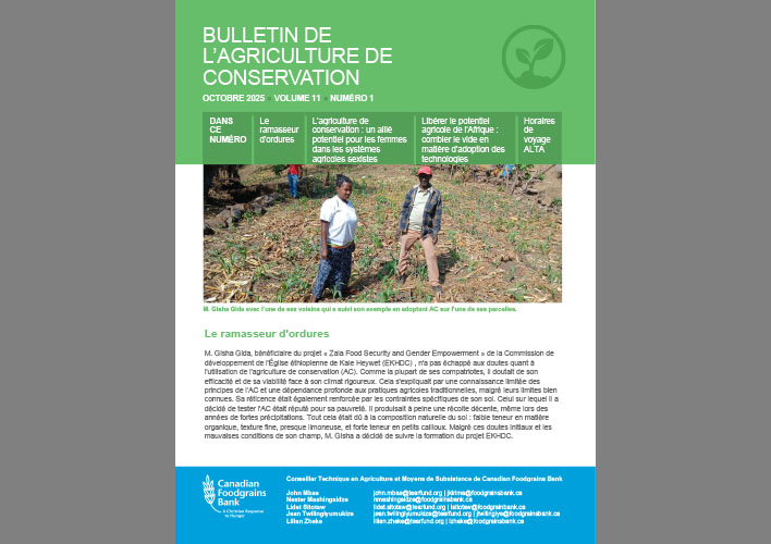 Conservation Agriculture Newsletter