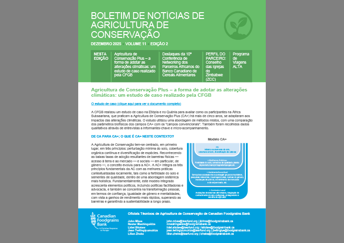 Conservation Agriculture Newsletter