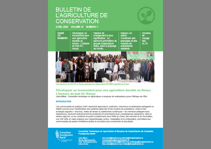 Conservation Agriculture Newsletter