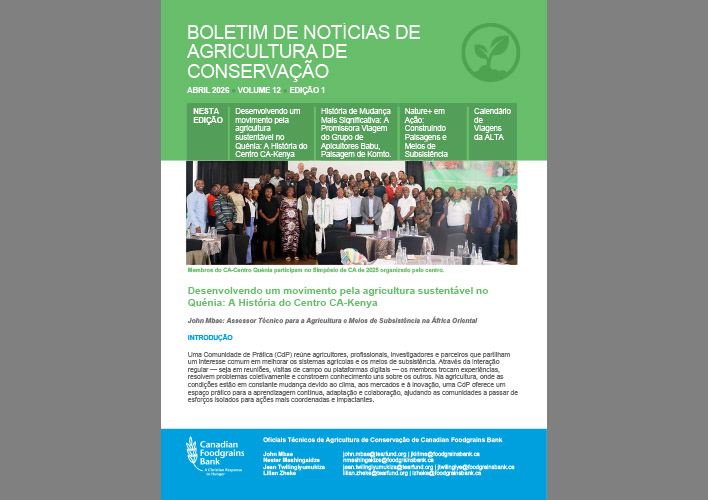 Conservation Agriculture Newsletter