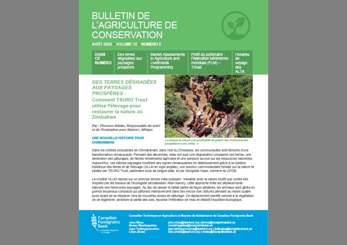 Conservation Agriculture Newsletter